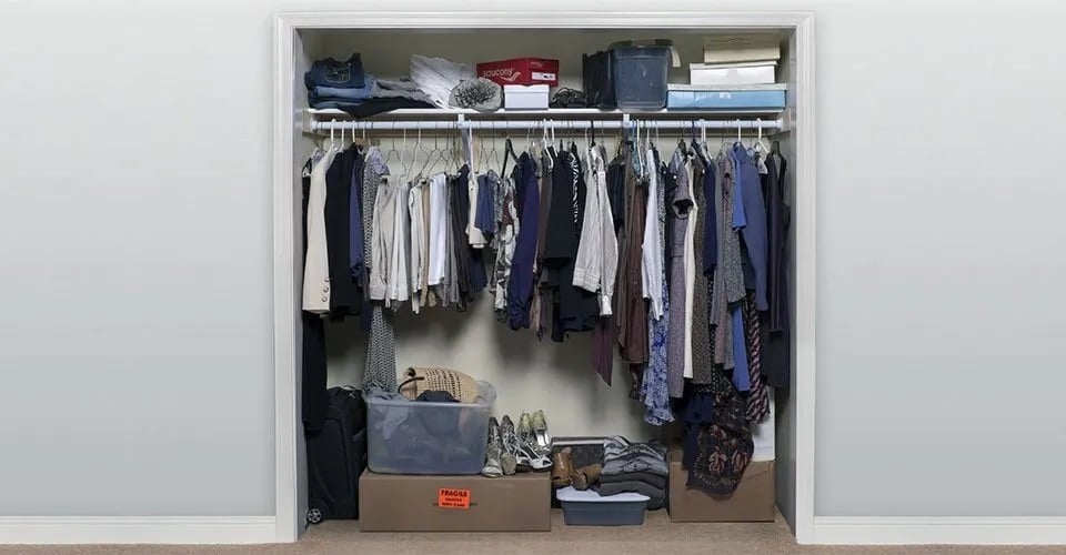 Custom of Closets of Houston before closet image project